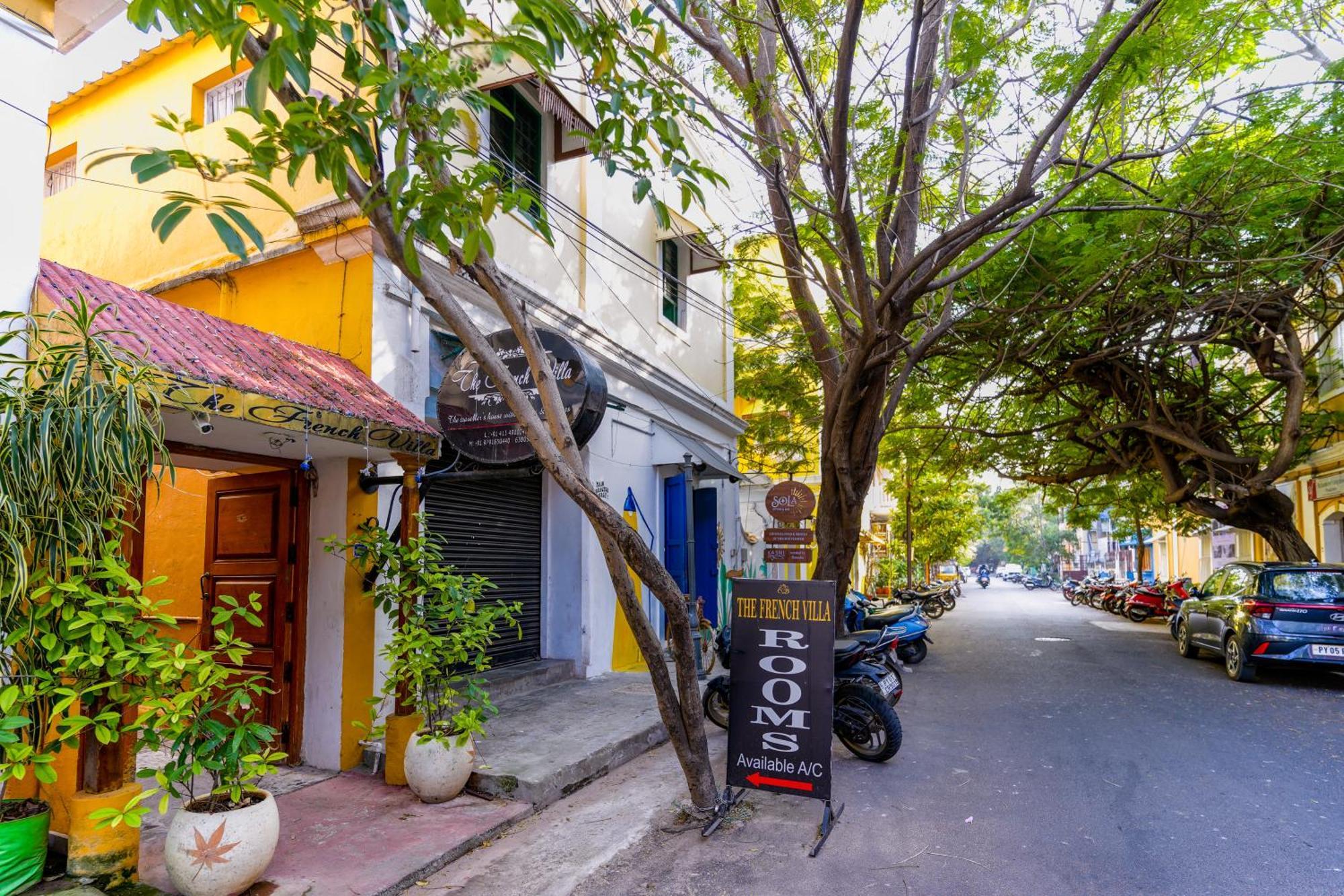 French Villa ปอนดิเชอรี ภายนอก รูปภาพ